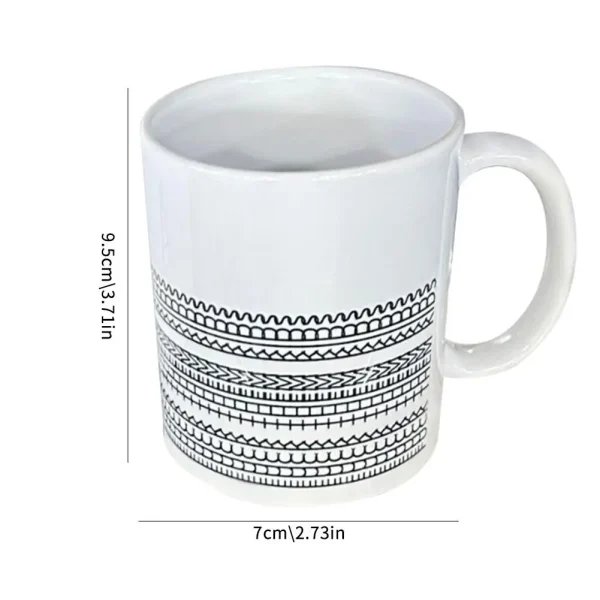 Ceramic Kitchen Hidden Message Coffee Mugunique Gift for Work Bestie & Modern Coffee Lover Accessories Message Coffee Mug 6