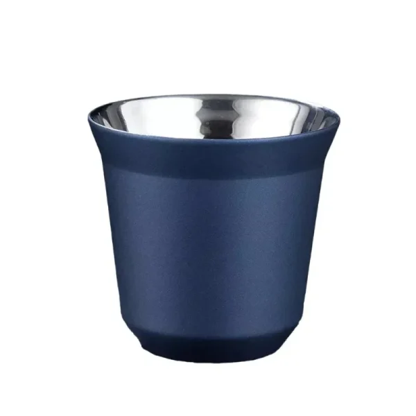 80ml Double Wall Stainless Steel Espresso Cup  Nespresso Pixie Insulation Coffee CupShape Cute  Capsule Thermo Cup Coffee Mugs 5