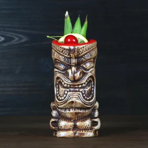 400ml Tiki Mugs Cocktail Cup Beer Wine Mug Ceramic Tiki Mugs Art Crafts Creative Hawaii Mugs 1