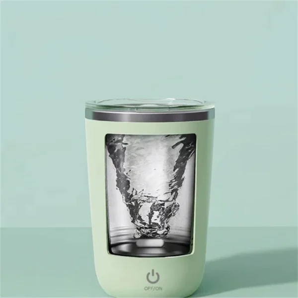350ml Automatic Self-Stirring Mug 304 Stainless Steel Rechargeable  Magnetic Mug Milk Mixing Cup Smart Mixer Water Bottle 3