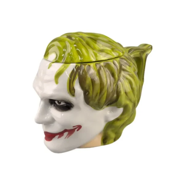 600ml Creative Milk Mug Coffee Mug Halloween Clown Mask Mug Theme Party Prom Mug with Lid 1