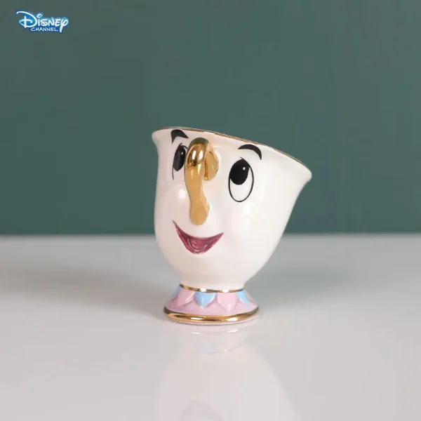 Disney Animated Beauty and the Beast Archie Tea Mug Ceramic Gold-Plated Mug Afternoon Tea Cartoon Coffee Mug Birthday Gift 1