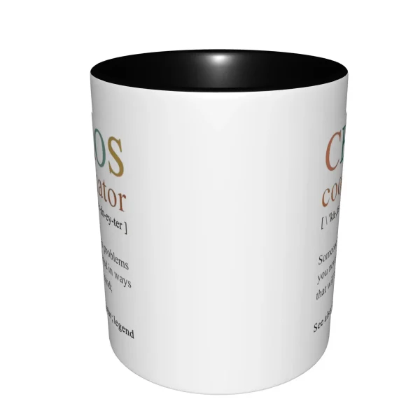 Teacher Employee Appreciation Farewell Chaos Coordinator Mugs With Black Handle Birthday Coffee Mugs Ceramic Tea Cups 11oz 3