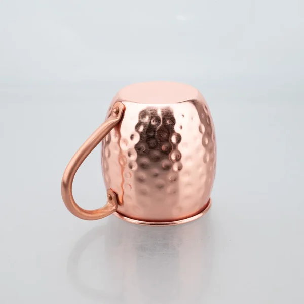 100% Copper Moscow Mule Mug Durable Coppery Beer Mugs 12OZ Coffee Mug Milk Cup Pure Copper Bar Cup Drinkware 5