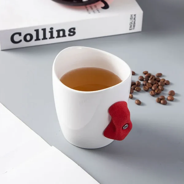 Creative Irregular Large Capacity Mugs Ins Home Climbing Ceramic Mug High Value Coffee Water Cup 3