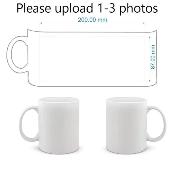 Custom Ceramic Mug Coffee  Cup Print Photo Text Couple Family Outdoor Personalized Coffee Milk Cup Creative Gift Lovely Gift 6