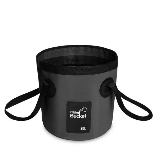 12L 20L Bowl Sink Washing Bag Car Wash Bucket Portable Outdoor Travel Foldable Water Multifunction Folding 5