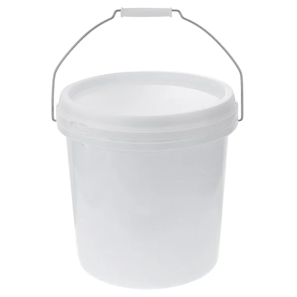 5L Plastic Pail Paint Pail Container Plastic Barrel Bucket Food Storage Bucket with Handle Gallon Buckets multiuse home fishing 1