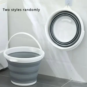 5L Portable Folding Water Bucket,car Outdoor Fishing Bucket,travel and Household Multi-purpose expandable Bucket Car Wash Bucket 1