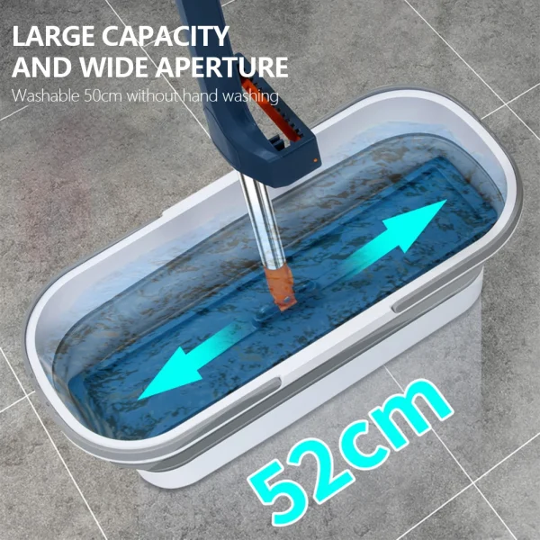 Rectangular Fishing Bucket Portable Plastic Washing Basin Collapsible Space-Saving Large Capacity for Camping Traveling Picnic 2