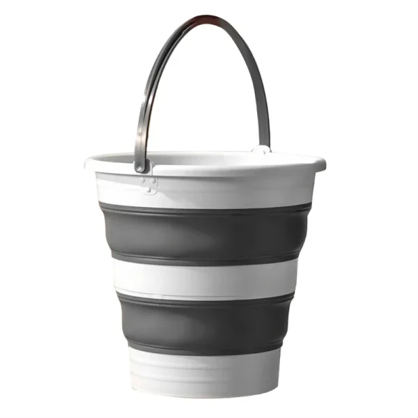 Folding Bucket Fishing Camping Washing Water Pail Outdoor Water Bucket Outdoor 4