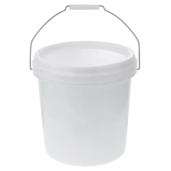 5 Gallon Bucket Small Plastic Barrel With Lid Food Grade Containers For Pet Storage Home Use Paint Pail Household Merchandises 6