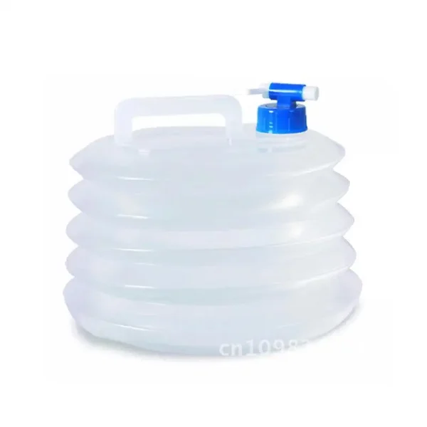 Portable Self-Driving Tour Plastic Bucket Folding Water Storage Tank for Home Car Travel Transparent with Multiple Sizes 5