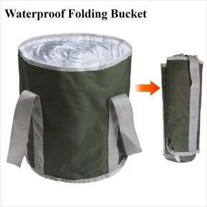 20L Outdoor Multifunctional Bucket Collapsible Portable Travel Bucket Large Capacity Carrying Bucket Camping Fishing Bucket 1