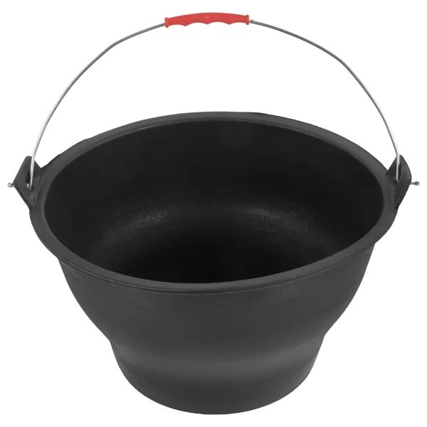 Construction Grey Bucket Flower Pot Thicken Heavy Duty Plastic Cement Buckets Mud 3