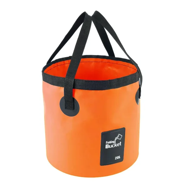 20L Waterproof Water Bags Folding Bucket Portable Outdoor Foldable Bucket Water Container Collapsible Fish Washbasin Bucket 3