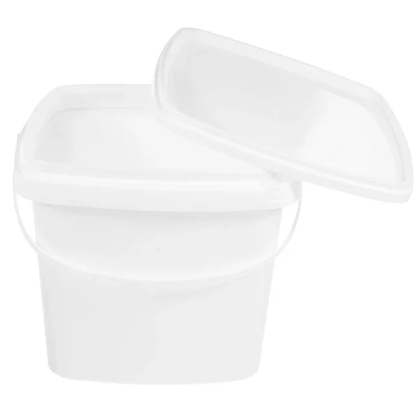 Square Plastic Bucket With Handle Multi Functional Water Container For Small Bucket Plastic Can With Lid For Home Use Household 4