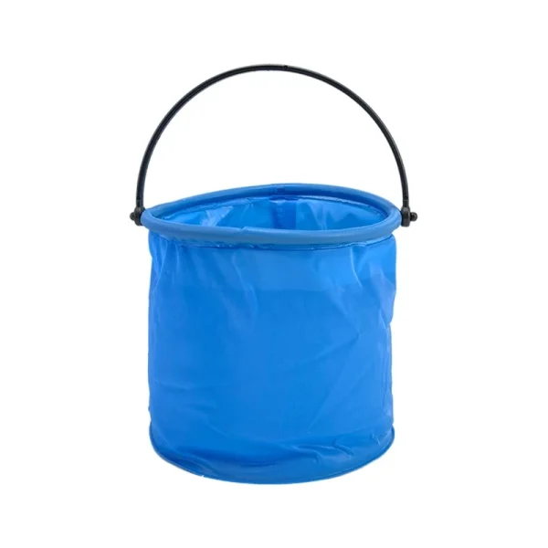 Beach Sand toys Play Bucket Toy Folding Collapsible Bucket Gardening Tool Outdoor Pool Play Tool Toy Kids Summer Water Fun 6