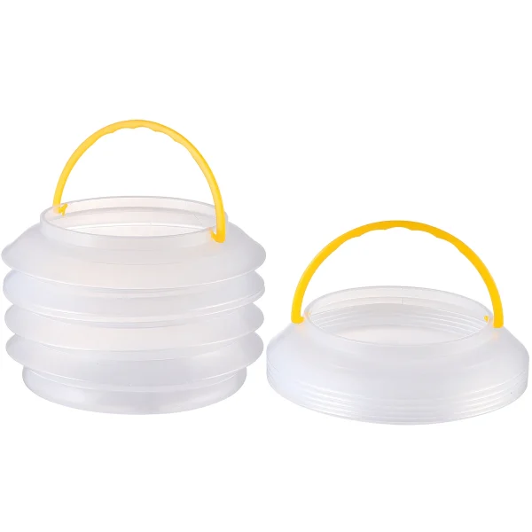 2pcs Foldable Water Container Telescopic Bucket Lightweight Portable Fishing Beach Picnic Stretchable Bucket Mop Car 3
