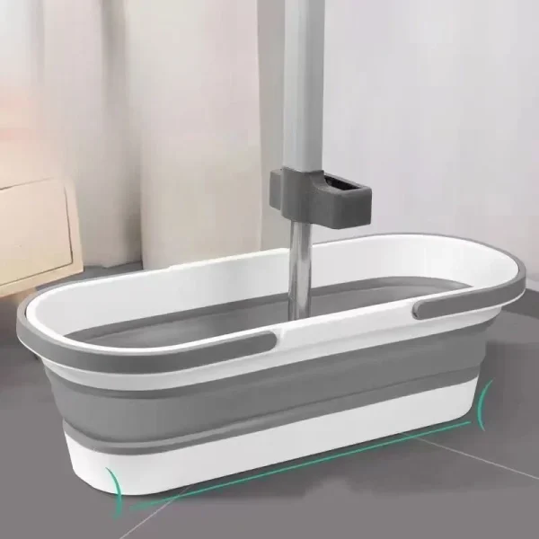 Large Capacity Folding Mop Bucket Multifunctional Collapsible Bucket Portable Car Wash Fishing Camping Cleaning Household Items 2