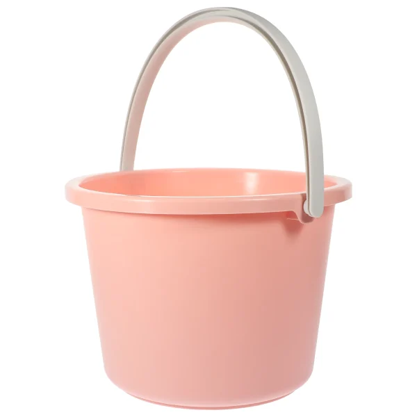 Portable Mini Laundry Bucket Plastic Water Bucket With Handle For Bucket Small Bucket Household Merchandises Utility Pail 2