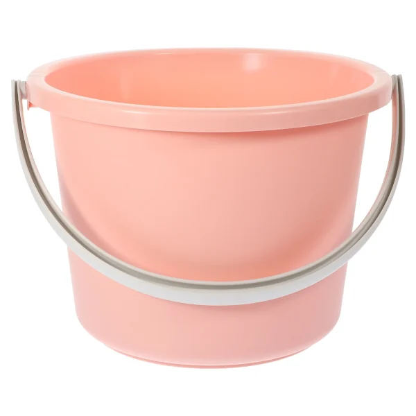 Portable Mini Laundry Bucket Plastic Water Bucket With Handle For Bucket Small Bucket Household Merchandises Utility Pail 6
