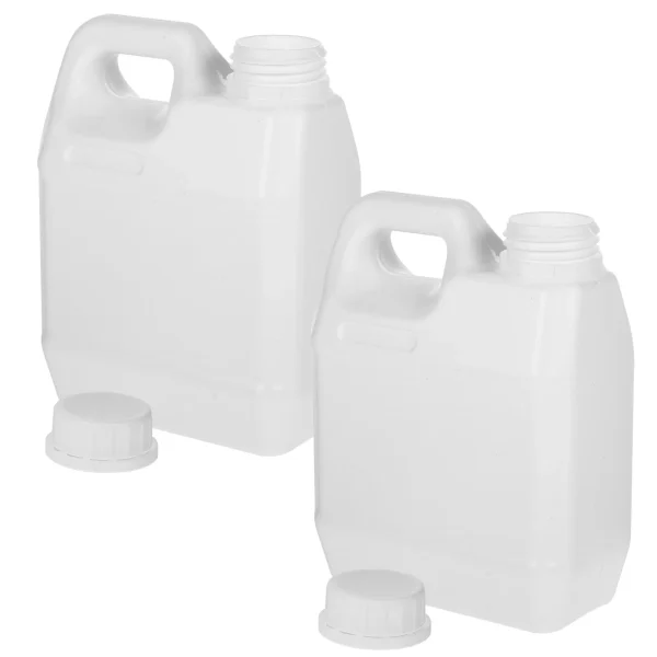 2pcs Liquid Container Oil Storage Bottle 1 Liters Camping Water Jug Container With Lid Sealed Storage Barrel Bottles Water Tank 4
