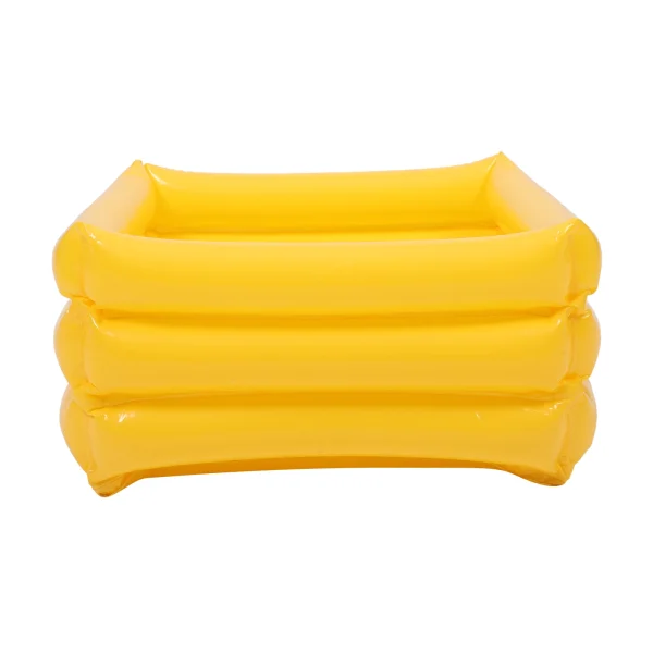 Inflatable Footbath Water Basin Portable Body Washing Soaking Plastic Foldable Bucket Large Capacity Camping Travel Foot Bath 3