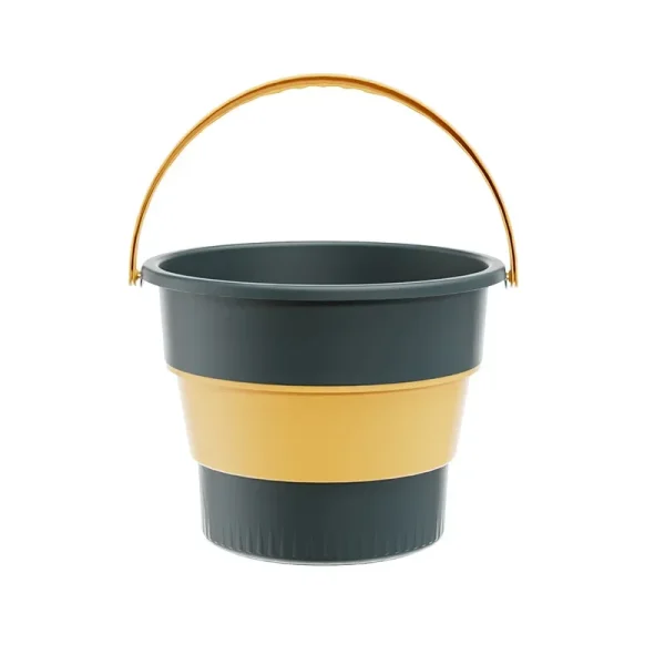 Portable Foldable Bucket Basin 5/10/17L Silicone Bucket Camping Laundry Basket Car Wash Fishing Bathroom Tool Household Supplies 6