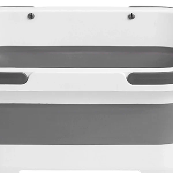 Collapsible Portable Wash Basin Dishpan With Handle Foldable Mop Bucket Fishing Pail Tools Large Capacity Barrel Space-Saving 6