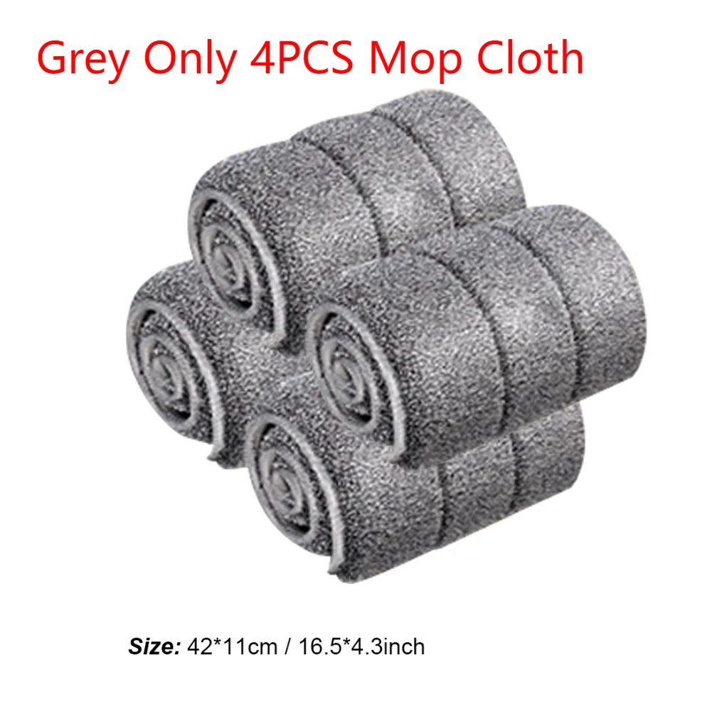 Grey Only 4PCS Cloth