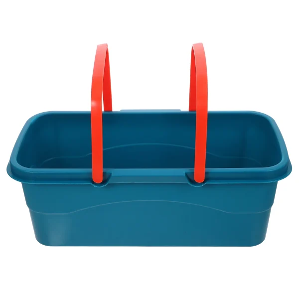Flat Mop Bucket Cleaning Pail Washing Plastic Buckets Tools for Housekeeping Portable 4