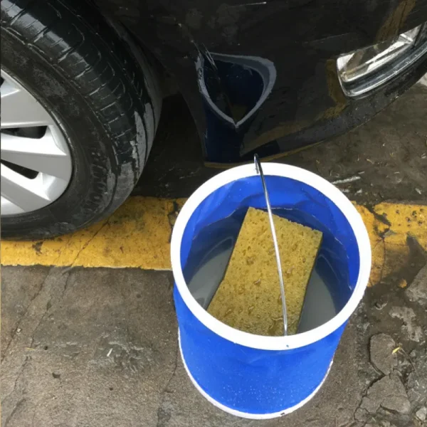 Portable Folding Bucket Collapsible Multifunctional Folding Outdoor Bucket Basin for Camping Hiking Travelling Fishing WF 3