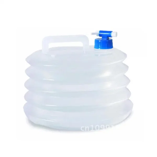 Portable Self-Driving Tour Plastic Bucket Folding Water Storage Tank for Home Car Travel Transparent with Multiple Sizes 5
