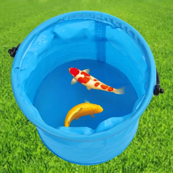 Collapsible Bucket Portable Space Saving Waterpot Wash Basin Folding Bucket for Car Washing Fishing Travelling Camping Hiking 4