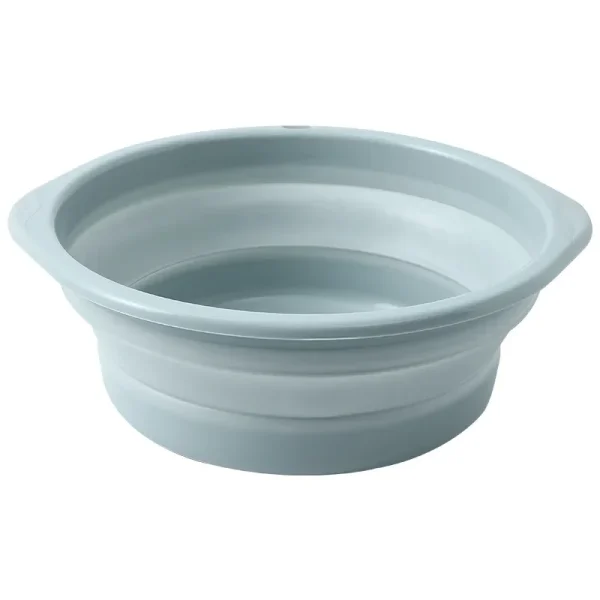 Portable Foldable Basin Folding Bucket Collapsible Basins Car Washing Fishing Outdoor Travel Bucket Vegetable Fruit Basin 4