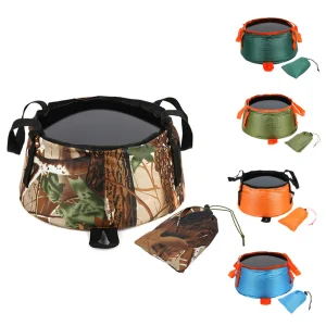 Outdoor Folding Bucket, Portable Water Tank, Large Capacity Water Storage Bag, Mountaineering Camp, Travel Washbasin, Home Item 1