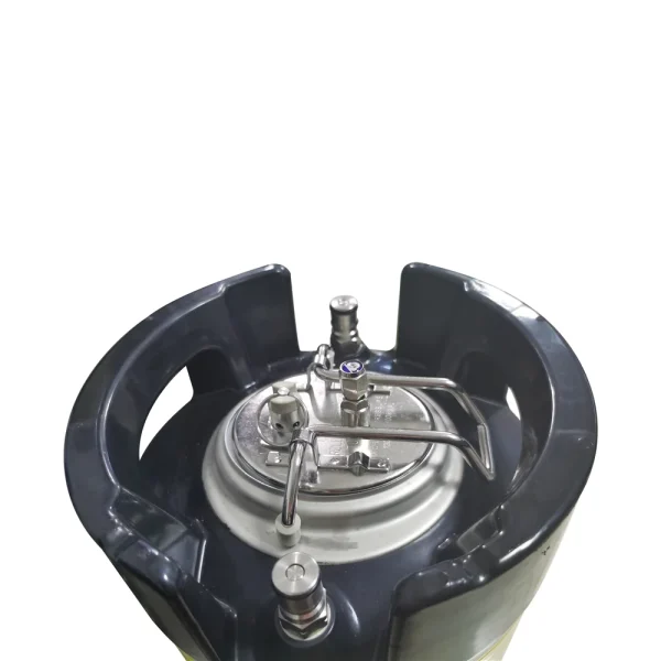 Stainless Steel 304 Car Cleaning Keg, Gallon Barrel, Vehicle Cleaning, Wash Bucket Equipped with Hoses, 9.5L, 1.75Gal, 2.5 Gal 3