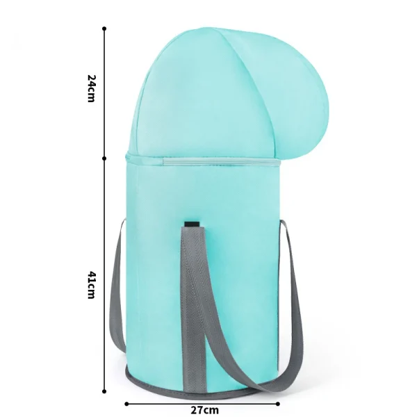 Travel Folding Foot Bucket Portable Thickened Aluminum Foil Foot Bag Household Water Bucket Multifunctional Foot Wash Bucket 4