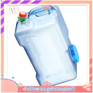Upgraded Capacity Outdoor Water Bucket Portable Water Tank Container With Faucet Driving Water Tank Picnic Accsesorios 1