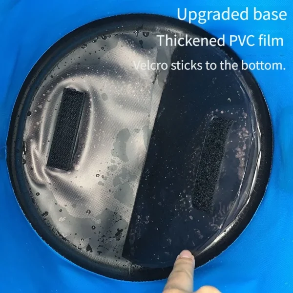 Portable travel bag Beach fishing foldable bucket Outdoor camping portable car waterproof bag bag 4