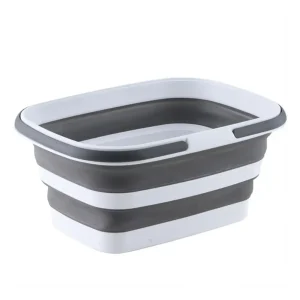 Space-saving Multi-use Foldable Universal Collapsible Bucket for Indoor 1