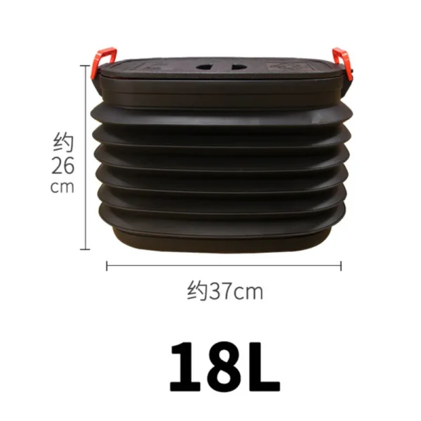18L Collapsible Bucket Portable Telescopic Storage Bucket Foldable Car Wash Bucket Outdoor Travel Fishing Pails Household Items 6