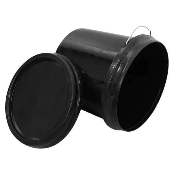Household Sealed Bucket Durable Thickened Leakproof Lid Food Liquids Storage Spacesaving Round Plastic Pail Brine Buckets Water 6