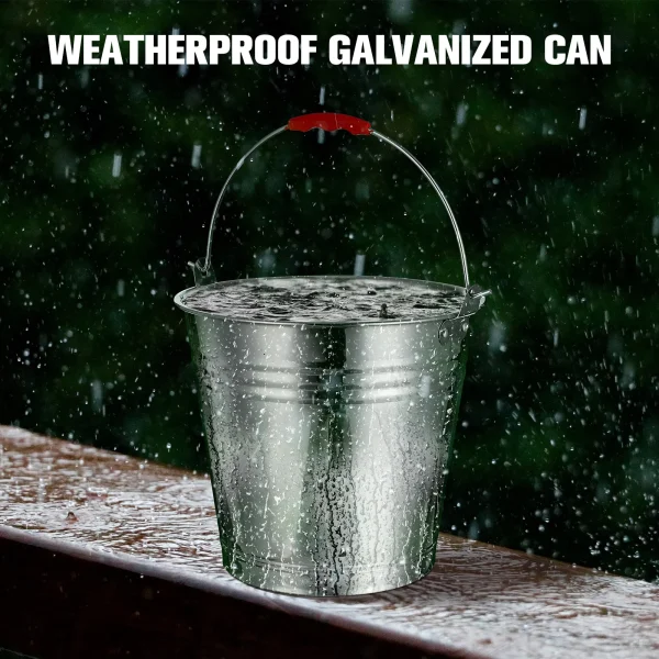 Milk Bucket Stainless Steel Household Water Beer Multi-purpose Liquid Holder Ice with Lid Cooling Thickened Pail 4
