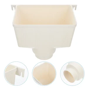 110mm Pvc Drainage Pipe Rainwater Gutter Connector Downspout Bucket Accessory Outdoor Household Merchandises Water Diverter 1