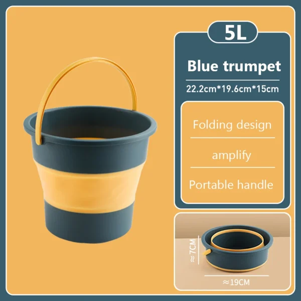 5/10L Water Storage Container Multifunctional Water Canister Lightweight Environmentally Space Saving for Outdoor Car Wash 6