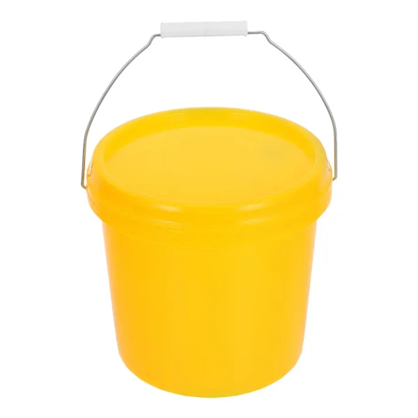 Sealed Bucket Durable Thickened Leakproof Lid Versatile Plastic Buckets Handles Cleaning Storage Food Grade Empty Design 6