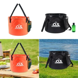 Compact Bucket for Outdoor Activities, Water Storage Solution for Fishing And Travel 1