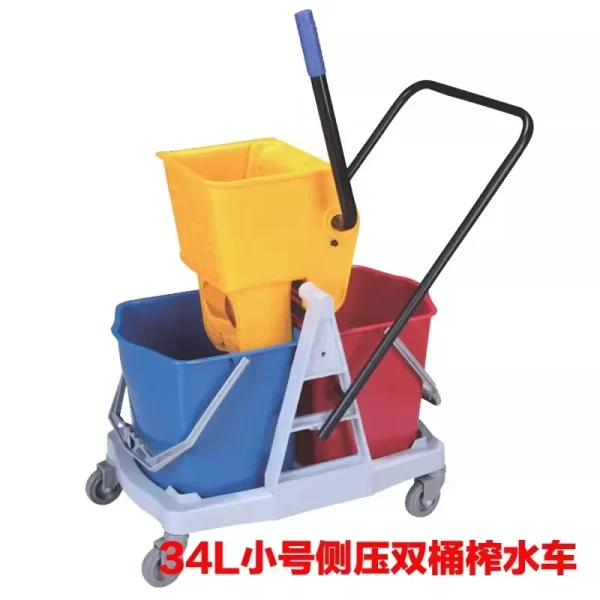 Bucket Mop Bucket Water Squeezer Household Mop Tusk Truck Dehydration Truck M 6